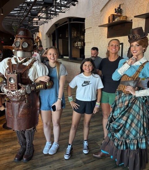 Girls at Chocolate Factory
